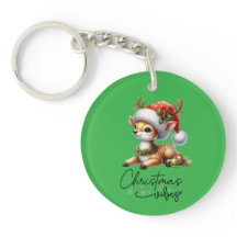 Christmas Vibes KeyChain