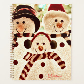 Christmas Vibes Snowman Celebration Planner