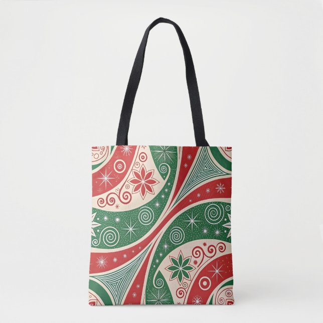 Christmas Vibes Tote Bag (Front)
