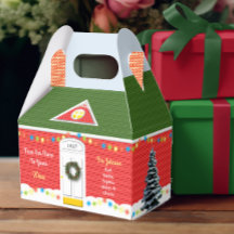 Christmas Victorian Home Personalised Holiday Box