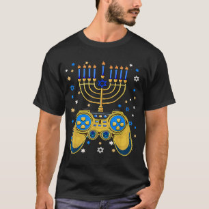 Christmas  Video Game Controller Hanukkah Jewish G T-Shirt