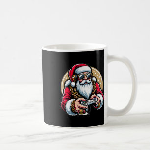 Christmas Video Game Santa Gamer Xmas Coffee Mug