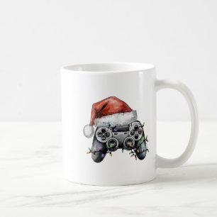 Christmas Video Gamer Controller Xmas Gaming Men B Coffee Mug