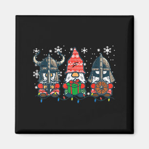 Christmas Viking Gnomes Funny Nordic Xmas Men Wome Magnet