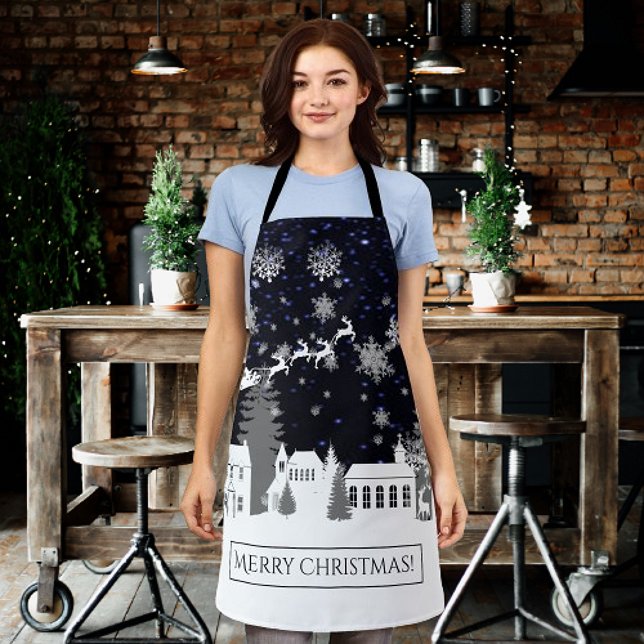 Christmas Village Apron (Christmas Village Apron)