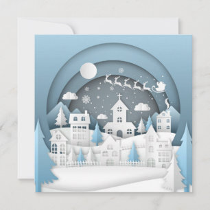 Christmas Village Card