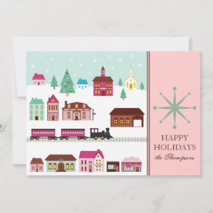 Christmas Village Holiday Cards