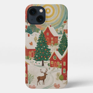 Christmas Village iPhone 13 Case