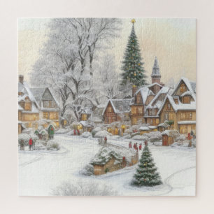Christmas Village Jigsaw Puzzle