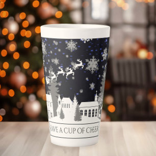 Christmas Village Latte Mug