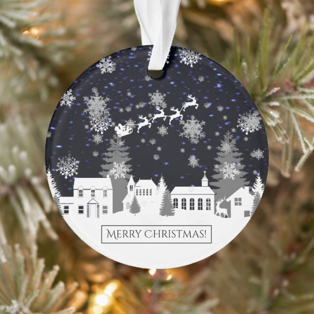 Christmas Village Ornament (Tree)