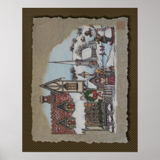 Christmas Village Poster
