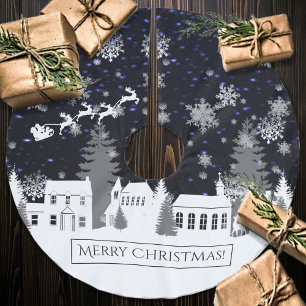 Christmas Village Tree Skirt