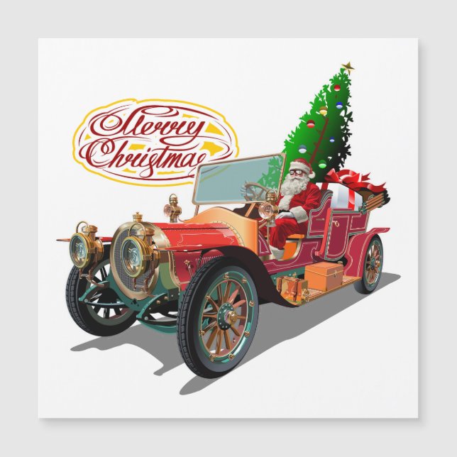 Christmas vintage car (Front)