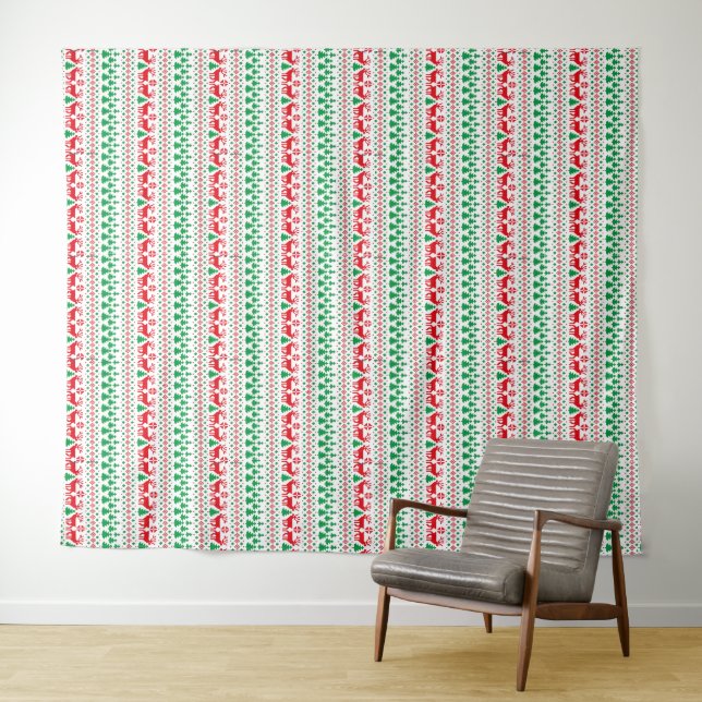 Christmas, Vintage Christmas  Tapestry (In Situ (Horizontal))