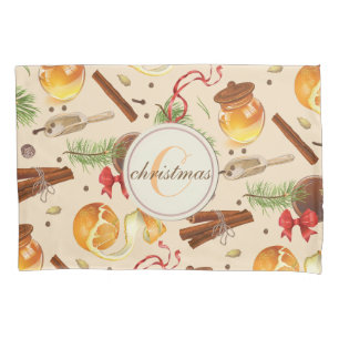 Christmas Vintage Scents Pillowcase