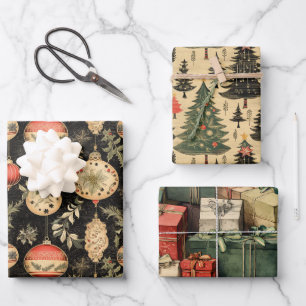 Christmas Vintage Wrapping Paper
