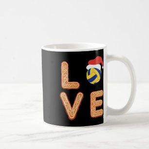Christmas Volleyball Love Santa Claus Xmas Team Sp Coffee Mug