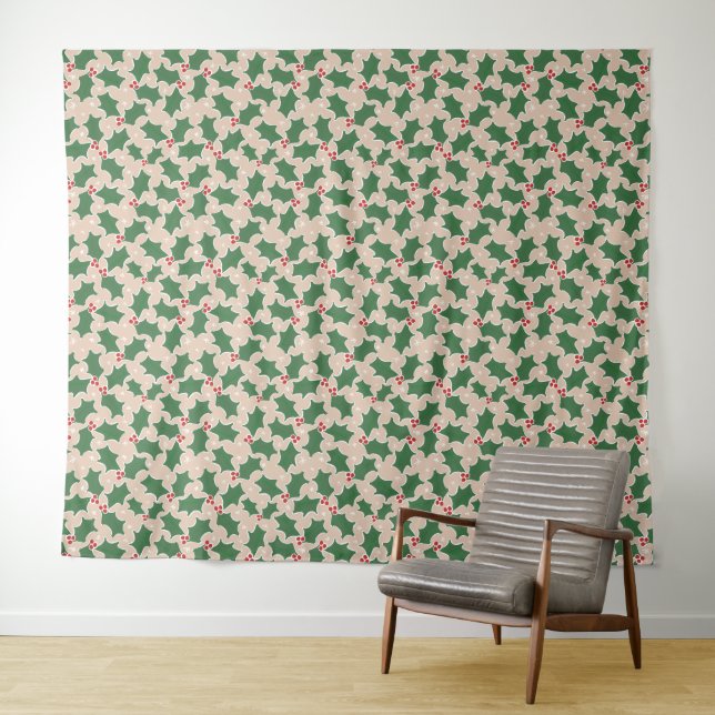 Christmas wall hanging Party backdrop  Tapestry (In Situ (Horizontal))