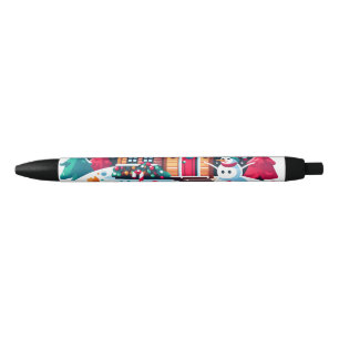Christmas: Warm and Cosy Holiday Season Black Ink Pen
