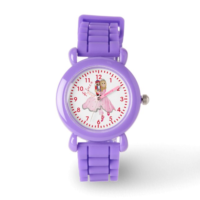 Christmas watch children girl Nutcracker Ballerina (Front)