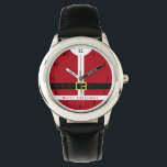 Christmas Watch Gift Funny Santa Claus Design<br><div class="desc">Merry Christmas Santa Watches Funny Design by MIGNED - Customisable</div>