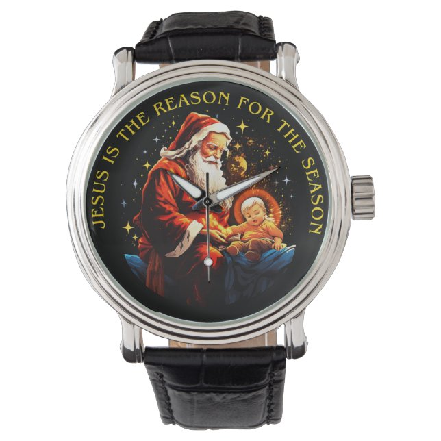 Christmas Watch Jesus Birthday (Front)