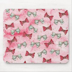 Christmas Watercolor Mouse Pad