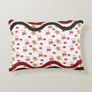 Christmas Waves  Decorative Cushion