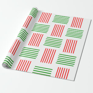 Christmas Weave Wrapping Paper