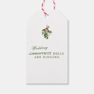 Christmas Wedding Cocktail Napkins Gift Tags