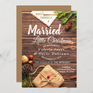 Christmas Wedding Invitation