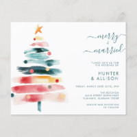 Christmas Wedding Invitation