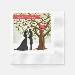 Christmas Wedding Napkin