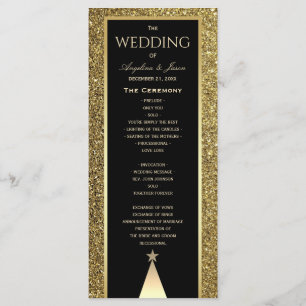 Christmas Wedding Program