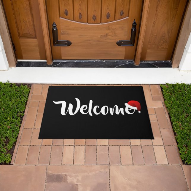 Christmas Welcome Door Mat (Outdoor)