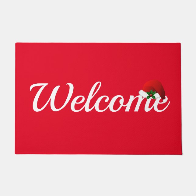 Christmas Welcome Doormat (Front)