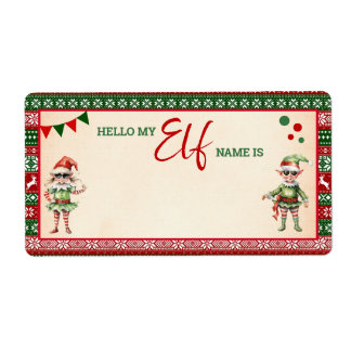 Christmas What is Your Elf Game Ugly Sweater