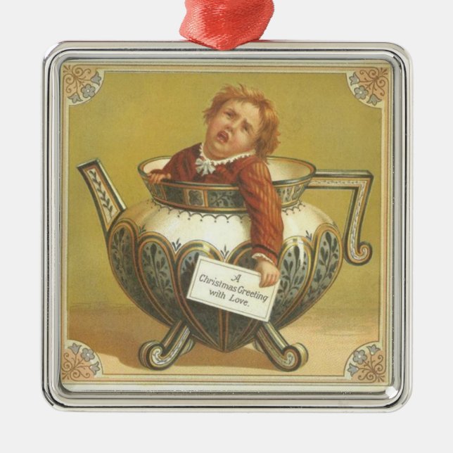 Christmas Whine Ornament (Front)