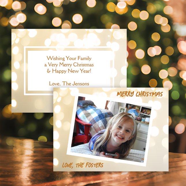 Christmas White and Gold Bokeh Photo Holiday (Creator Uploaded)