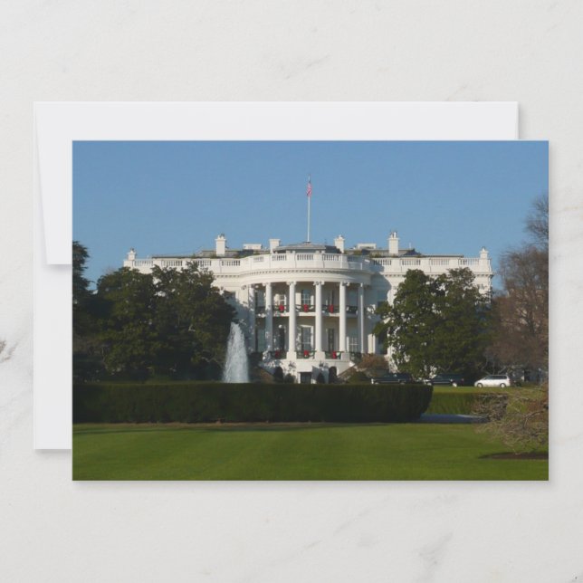 Christmas White House for Holidays Washington DC (Front)