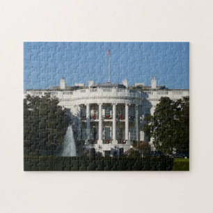 Christmas White House for Holidays Washington DC Jigsaw Puzzle