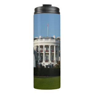 Christmas White House for Holidays Washington DC Thermal Tumbler