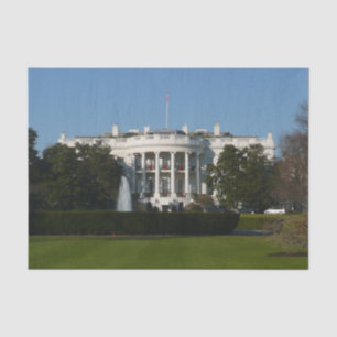 Christmas White House for Holidays Washington DC Tissue Paper