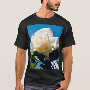 Christmas White rose - Celebrating Life T-Shirt