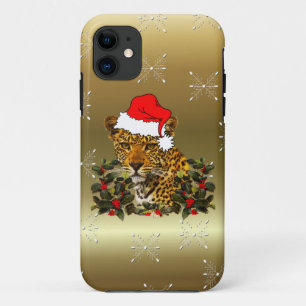 Christmas Wildcat iPhone 11 Case