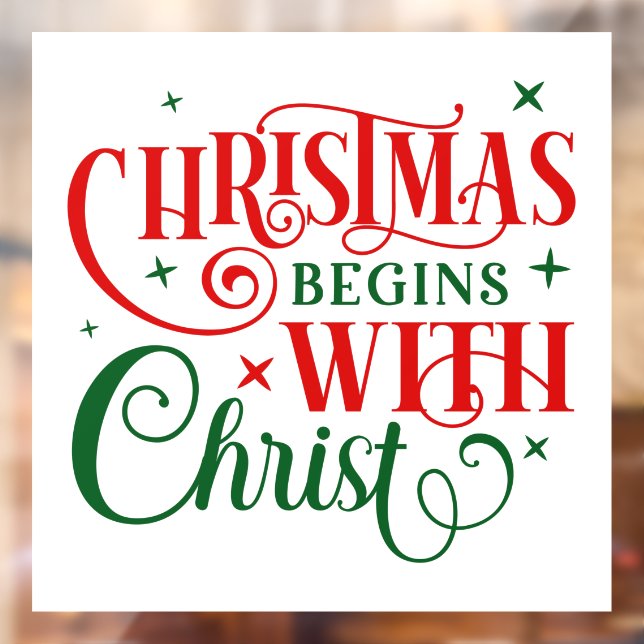 Christmas Window Cling (Sheet 2)