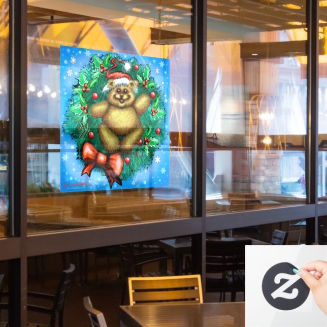 Christmas Window Cling (Restaurant Window)