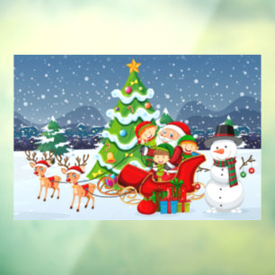 Christmas  Window Cling