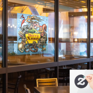 Christmas Window Cling